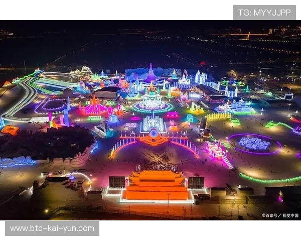 潮白冰雪节夜间灯光秀，提升游客体验